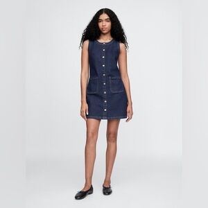 GAP Denim Mini Shift Dress